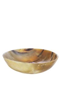 Craftshub, ensaladera de cuerno de búfalo hecha a mano y pulida, Plato decorativo seguro para lavavajillas ecológico y sostenible - Product Image 4