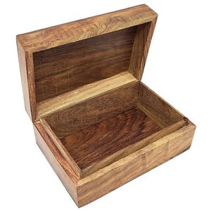 CUSTOM LUXURY <b>WOODEN</b> BOXES WITH HINGAND LID Large <b>Wooden</b> Storage <b>Box</b> with Magnetic Lid Walnut <b>Keepsake</b> <b>Box</b> for Home Decor - Product Image 2