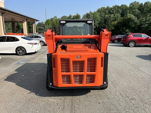 รถตักล้อยางขนาดเล็ก Kubota มือสอง กำลัง 75 กิโลวัตต์ พร้อมบุ้งกี๋ สำหรับงานก่อสร้างฟาร์มและจัดสวน - Product Image 6