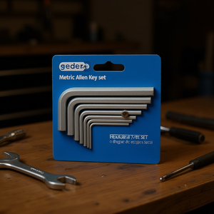 Jeu de clés Allen métriques hexagonales Gedore, 7 pièces - Product Image 3