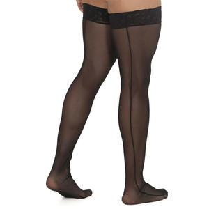 Collants <span class=keywords><strong>pour</strong></span> hommes adultes, <span class=keywords><strong>bas</strong></span> résille <span class=keywords><strong>pour</strong></span> hommes, jarretière, <span class=keywords><strong>bas</strong></span> transparents <span class=keywords><strong>pour</strong></span> adultes - Product Image 4
