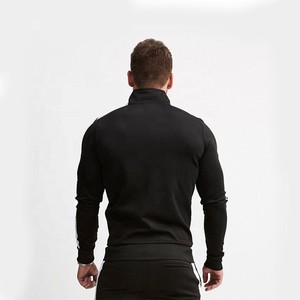 OEM Nouveau pull à capuche et jogging pour homme en coton avec fermeture éclair pour l'hiver 100%, ensemble de vêtements de sport en polaire avec logo personnalisé - Product Image 6