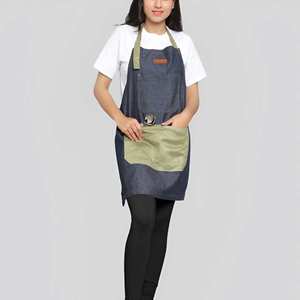 Lightweight Breathable <b>Denim</b> <b>Apron</b> Waterproof Cotton Made Fabric High Selling <b>Denim</b> <b>Apron</b> Hot Selling Custom Made <b>Denim</b> <b>Apron</b> - Product Image 3