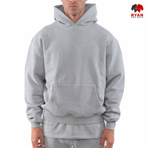Sudadera con Capucha para Hombre Ryan Pro Gear con Logotipo Personalizado en la Parte Delantera, 100% Algodón, Tejido de Felpa, Transpirable, Informal, para Invierno - Product Image 6