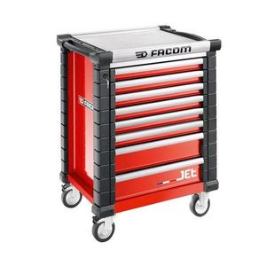 Gabinetes de Herramientas con Ruedas Facom de 8 Cajones y 3 Módulos para una Organización Mejorada - Product Image 1