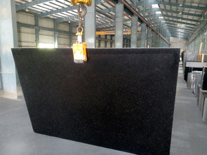 Black Galaxy Premium Natural Granite Polished Shimmering Gold/<b>Silver</b> Specks Modern Design Bedroom Living Customized Sizes - Product Image 3