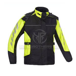 Traje de 2 piezas de motocicleta Cordura impermeable aprobado por CE Premium con armadura y paneles de ventilación para montar en invierno personalizado - Product Image 4