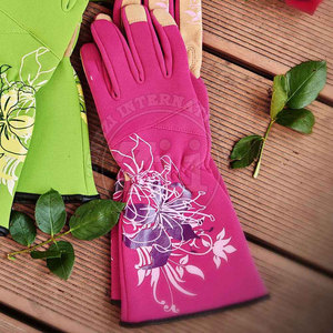 Gants de jardinage en cuir de couleur unie fabriqués au Pakistan, service OEM, imperméables, antidérapants, faible MOQ - Product Image 6