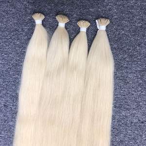 Vente en gros de haute qualité 100% naturel brut vierge blond vietnamien extensions de cheveux humains ITip faisceaux de VQ Company - Product Image 5