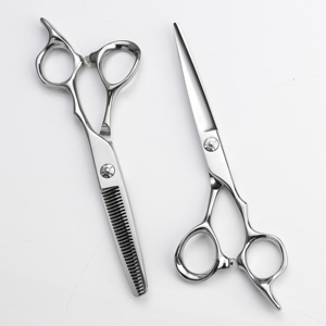 Ciseaux de coiffure coupe de cheveux ciseaux de cheveux professionnels ciseaux pointus ciseaux amincissants en acier inoxydable - Product Image 6