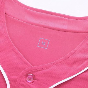 Camiseta de Béisbol de Alta Calidad 100% Poliéster con Cuello en V, Duradera, Ligera, de Secado Rápido, Transpirable, Cómoda y Personalizable para Hombre Adulto - Product Image 3