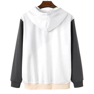 Vente chaude Coton Mélangé Hommes Streetwear Sweats À Capuche Épaule Dénudée Conception Avec Logo Personnalisé Style Pull - Product Image 3