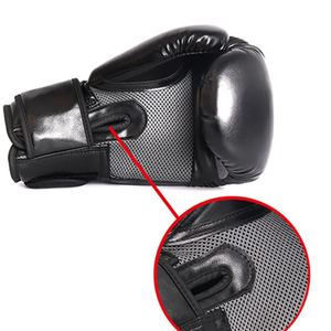 Guantes de Boxeo Profesionales de Alta Calidad, 8oz 10oz 12oz, Cuero Vacuno, Cierre de Velcro, Unisex, de PK - Product Image 5