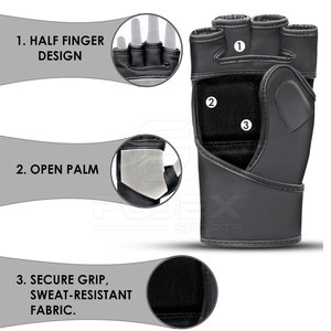 ถุงมือ MMA สำหรับมืออาชีพผลิตจากแบรนด์สำหรับศิลปะการต่อสู้และชกมวย - Product Image 5