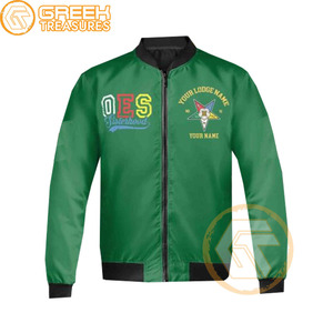 Customized Order Eastern <b>Star</b> Satin Embroidered Quilted Waterproof Breathable Varsity <b>Jacket</b> High Quality Women's Greek Apparels - Product Image 4