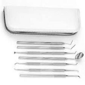 Kit d'hygiène dentaire professionnel-7 instruments en acier inoxydable de qualité supérieure couleur personnalisée très demandée - Product Image 1