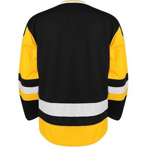 Jersey de hockey sobre hielo personalizado para hombre, poliéster de alta calidad, uniforme Unisex para adultos, servicio OEM con logotipos de colores personalizados - Product Image 2
