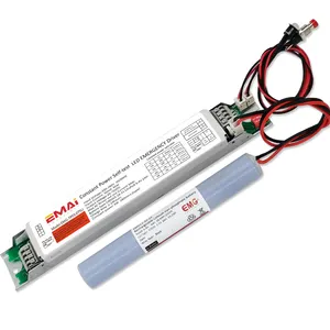 Proveedor de Shenzhen, 3W, 6W, 11W, 180 minutos, paquete de batería de emergencia de 3 horas, batería de emergencia, controlador de emergencia LED de respaldo