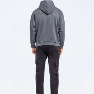 Sudaderas con capucha para hombre con logotipo personalizado y diseño de color, sudaderas de invierno de tela de algodón cálido, ropa de moda informal - Product Image 3