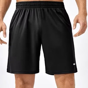 Short décontracté pour homme Tissu en polyester doux de haute qualité avec poches Sublimé Nouvelle arrivée Style teint uni Technique en vente - Product Image 6