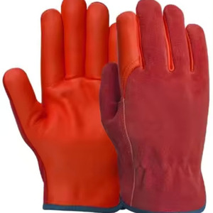 ถุงมือทำงานแบบเต็มสีทึบถุงมือทำงานแบบปรับแต่งโลโก้ได้ - Product Image 1