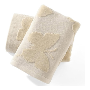 Collection d'hôtels Serviettes Jacquard Serviettes de bain douces absorbantes en coton Utilisation pour la salle de bain Ensemble Jacquard élégant décoratif de qualité supérieure - Product Image 4