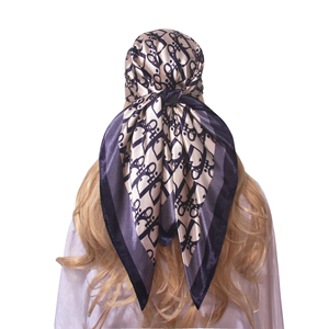 New Arrival Customized Floral Digital Printing <b>Square</b> <b>Silk</b> <b>Scarves</b> with Double-sided Print Women's Satin <b>Scarf</b> - Product Image 5