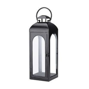 Lanterne en métal blanc de qualité supérieure élégant bougeoir suspendu pour la maison décor de noël accessoire de table en fer en vente - Product Image 5