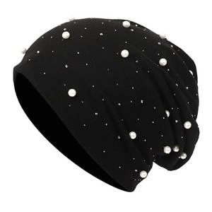 หมวกบีนนี่ประกายวิบวับพรีเมี่ยมประดับด้วยพลอยเทียมสามารถสั่งซื้อจำนวนมากการปรับแต่ง OEM/ODM และร้านบูติกแฟชั่นสำหรับวัยรุ่น - Product Image 1