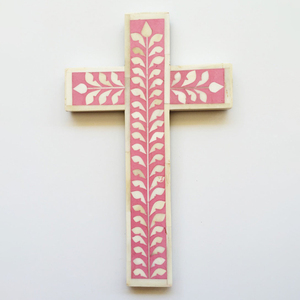 Meilleur décor de maison nacre incrustation croix chrétienne vente en gros holycross spirituel à vendre - Product Image 2