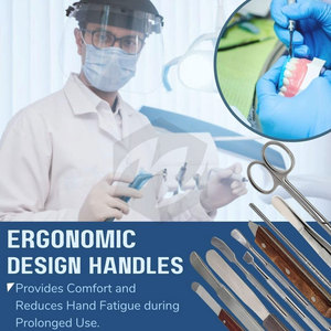 Suministros Juego de herramientas de tallador de cera con espátulas mezcladoras y kit de cuchillos de alginatos de cera mecánica Instrumentos médicos multiusos - Product Image 6