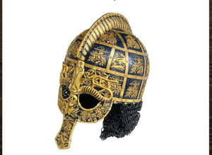 Casque en métal Armure de chevalier médiéval Conception en acier durable Équipement de protection de reproduction historique authentique pour Cosplay - Product Image 5