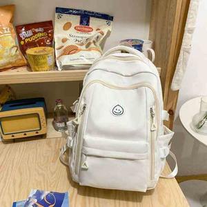 Mochila escolar rosa con estuche para lápices para niños, mochila de viaje básica escolar impermeable para la escuela, mochila universitaria ligera - Product Image 5