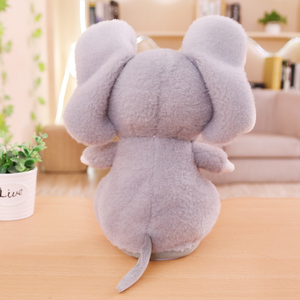 Tốt Bán hoạt hình sang trọng PEEK một con chó hát Boo với tai mềm chơi peek-a-boo với tai - Product Image 3