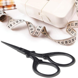 Ciseaux vintage en acier inoxydable de précision pour travaux de broderie, ciseaux à ressort multifonctionnels en acier inoxydable, pas cher - Product Image 4