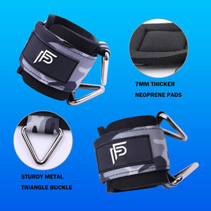 Support de poignet camouflage en néoprène rembourré de qualité supérieure, épaisseur 5,7 mm, personnalisable, protection professionnelle, fermeture auto-agrippante, pour la gym - Product Image 3