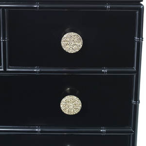 โต๊ะเครื่องแป้งในห้องน้ำไม้ไผ่เดี่ยว38นิ้วสุดหรูไม้เอ็มดีเอฟทันสมัยประหยัดพื้นที่สำหรับห้องนั่งเล่นห้องนอนสำหรับอพาร์ทเมนต์ - Product Image 3