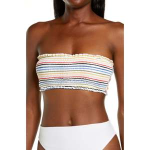 Top bikini Billabong Gimme Sun Smock Tube taglia L multicolore senza ferretto, ideale per l'estate - Product Image 1
