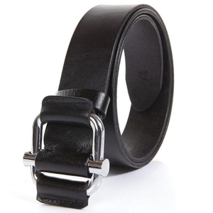 Ceinture de loisirs d'affaires en cuir de vachette de haute qualité pour hommes longueur personnalisée automatique en acier mode personnalisée prix de gros personnalisé - Product Image 4