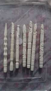 Ensemble d'aiguilles à tricoter en bois 35 cm, petites à grandes, aiguilles de 2 à 10 mm, kit d'outils - Product Image 2