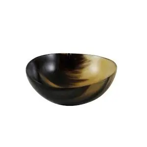 Reusable Eco Friendly Horn Salad Bowls For Tabletop Garden Supplies Classical Look Anti Slip Serving Dough Bowls For kitchen