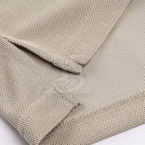 Hombres de alta calidad para camisetas de Polo Slim Fit patrón sólido 100% tela de punto de algodón transpirable personalizable Logo Color - Product Image 4