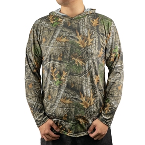 Camiseta Personalizada de Alta Calidad para Hombre, Transpirable, con Estampado de Camuflaje, Cuello Redondo, Sudadera con Capucha para Exteriores, Protección Solar para Verano, Senderismo, Camping, Caza - Product Image 2