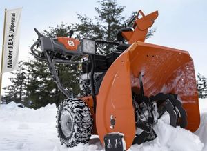 POWER+ Souffleuse à neige électrique 24 pouces Moteur sans fil Autopropulsé 2 étages Comprend (4) batteries 56V 10.0Ah (2) turbocompresseurs - Product Image 2