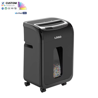 Trituradora de Papel de Alimentación Automática de 30L, Corte Cruzado P4, Máquina de Alta Resistencia para Destructura de Documentos Industriales y Comerciales, para Oficina en Casa