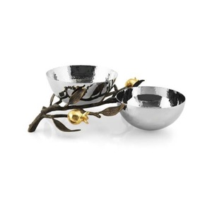 Tazón para Servir con Borde Repujado, Tazón para Servir Frutas, Aperitivos y Pasta con Acabado Pulido Brillante, Tazón para Servir Frutas, Tazón de Metal Hecho a Mano - Product Image 6