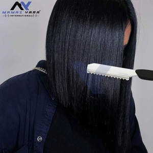 Premium <b>Feather</b> Signature Razor Stainless Steel Razor <b>Black</b> Handle Customize Salon Quality Shaves <b>Feather</b> Razors Thinning - Product Image 6