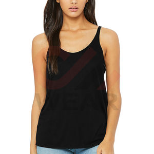 Camiseta sin mangas con estampado personalizado para mujer, camiseta sin mangas, última moda, colores sólidos, transpirable, ropa deportiva de verano para Fitness, Hip Hop de punto - Product Image 1