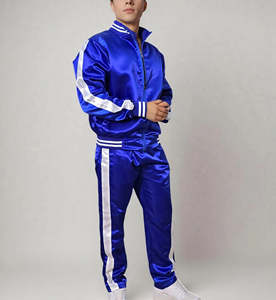 Ensemble de survêtement d'hiver pour homme en nylon/coton sur mesure, logo personnalisé, streetwear confortable, mode respirante, ensemble de jogging 2 pièces - Product Image 3