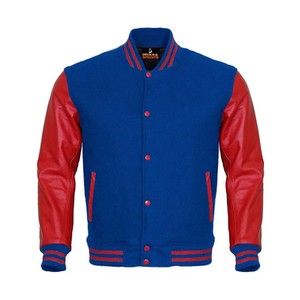 Chaquetas universitarias Versity para hombre, venta al por mayor, chaquetas universitarias en blanco, logotipo personalizado, chaqueta universitaria de Letterman lisa - Product Image 2